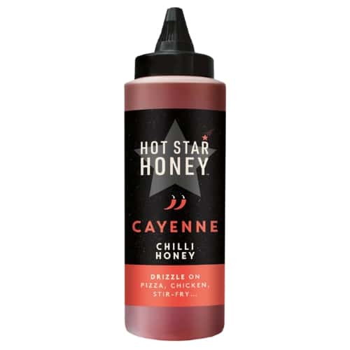Hot Star Cayenne Chilli Honey Drizzle Sauce - 340g