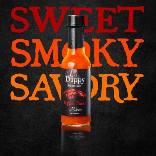 Old Duppy Pepper Punch Smoked Pepper Sauce - 1x150ml